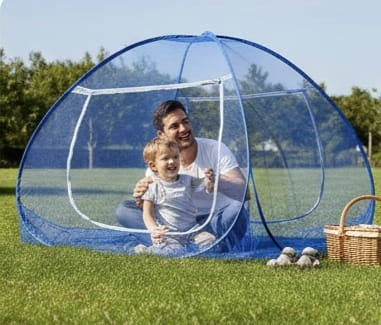 Foldable Mosquito Net for Double Bed