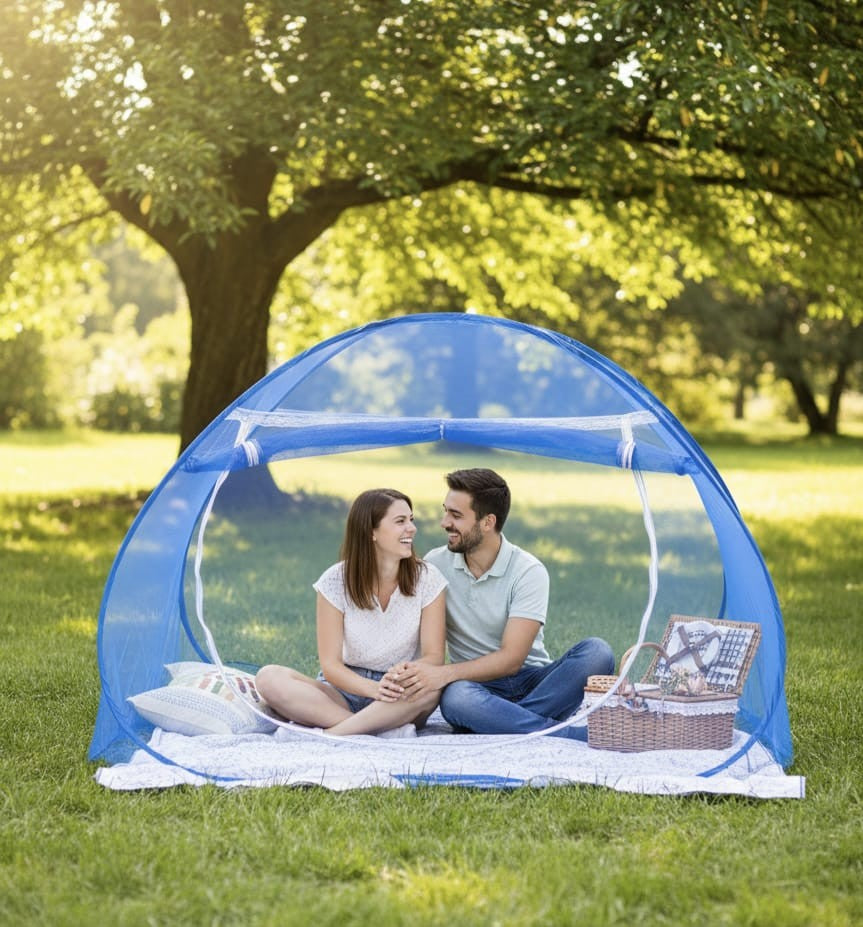 Foldable Mosquito Net for Double Bed